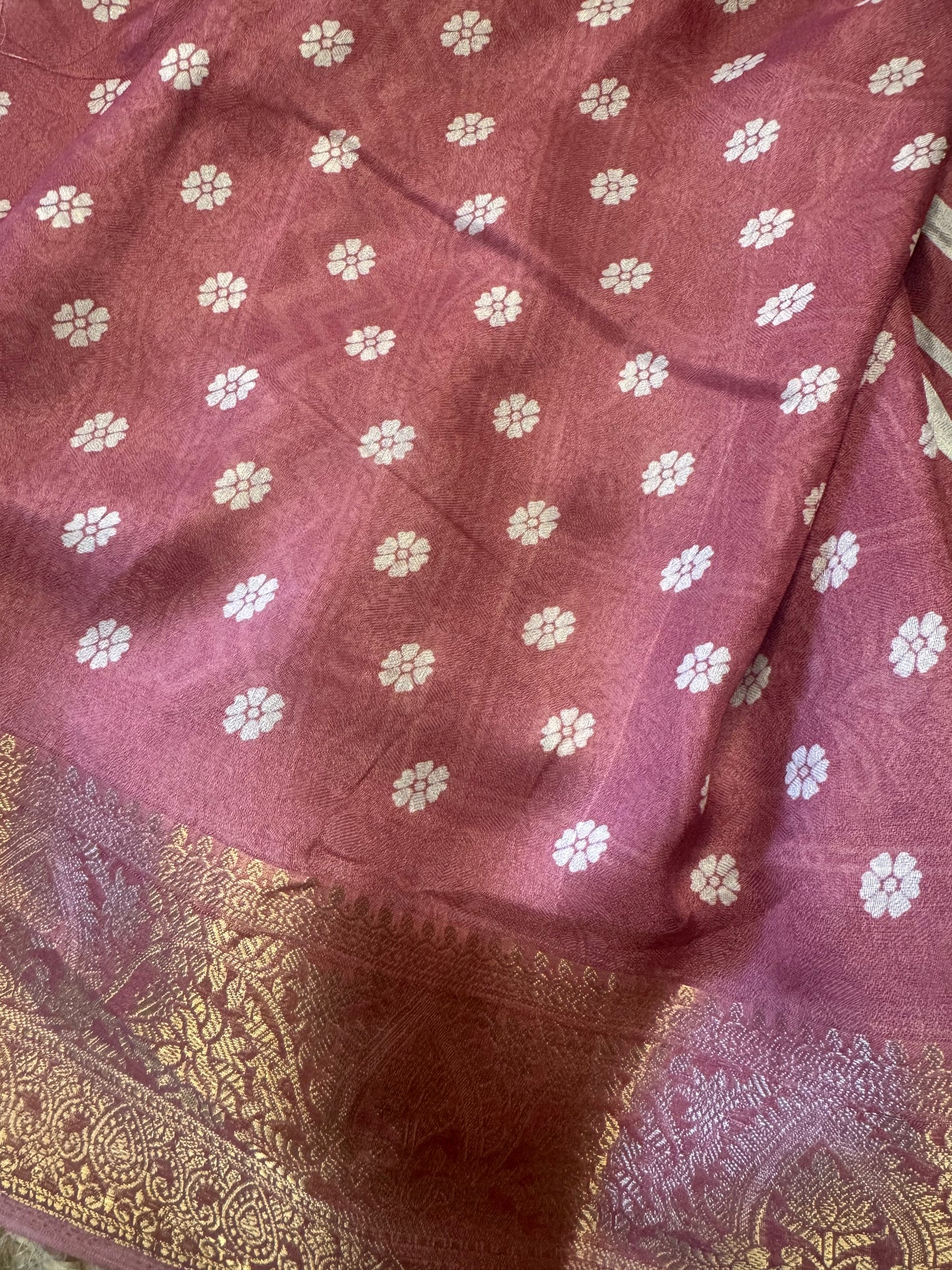 Semi Georgette Saree