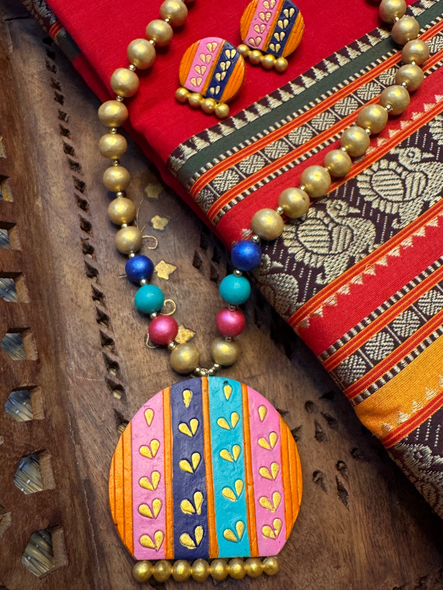 Terracotta Jewellery Set (2601)