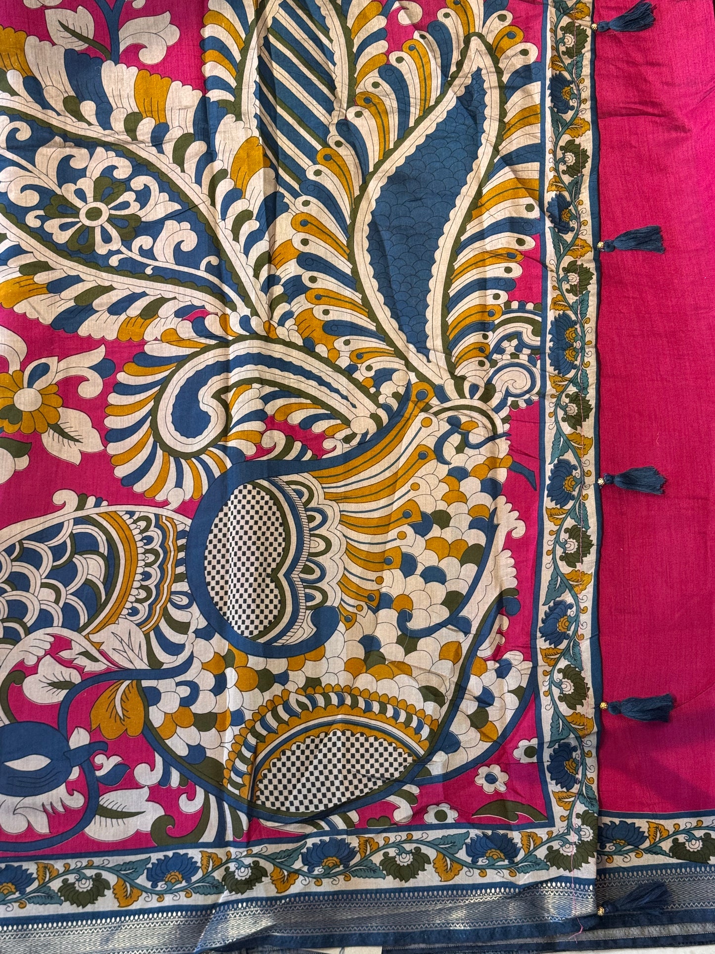 Viscose Cotton in Pink