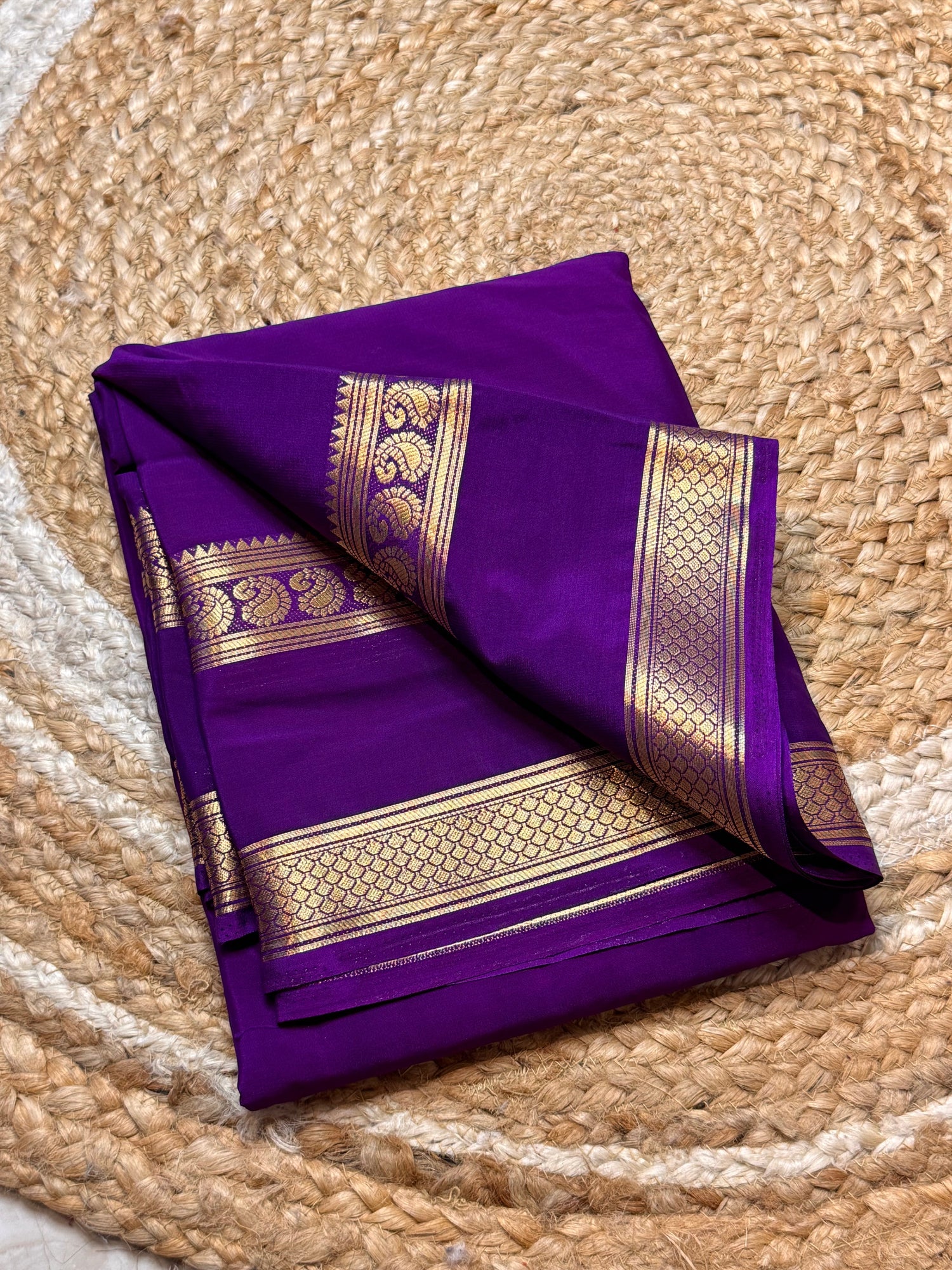 Semi Crepe Mysore Silk