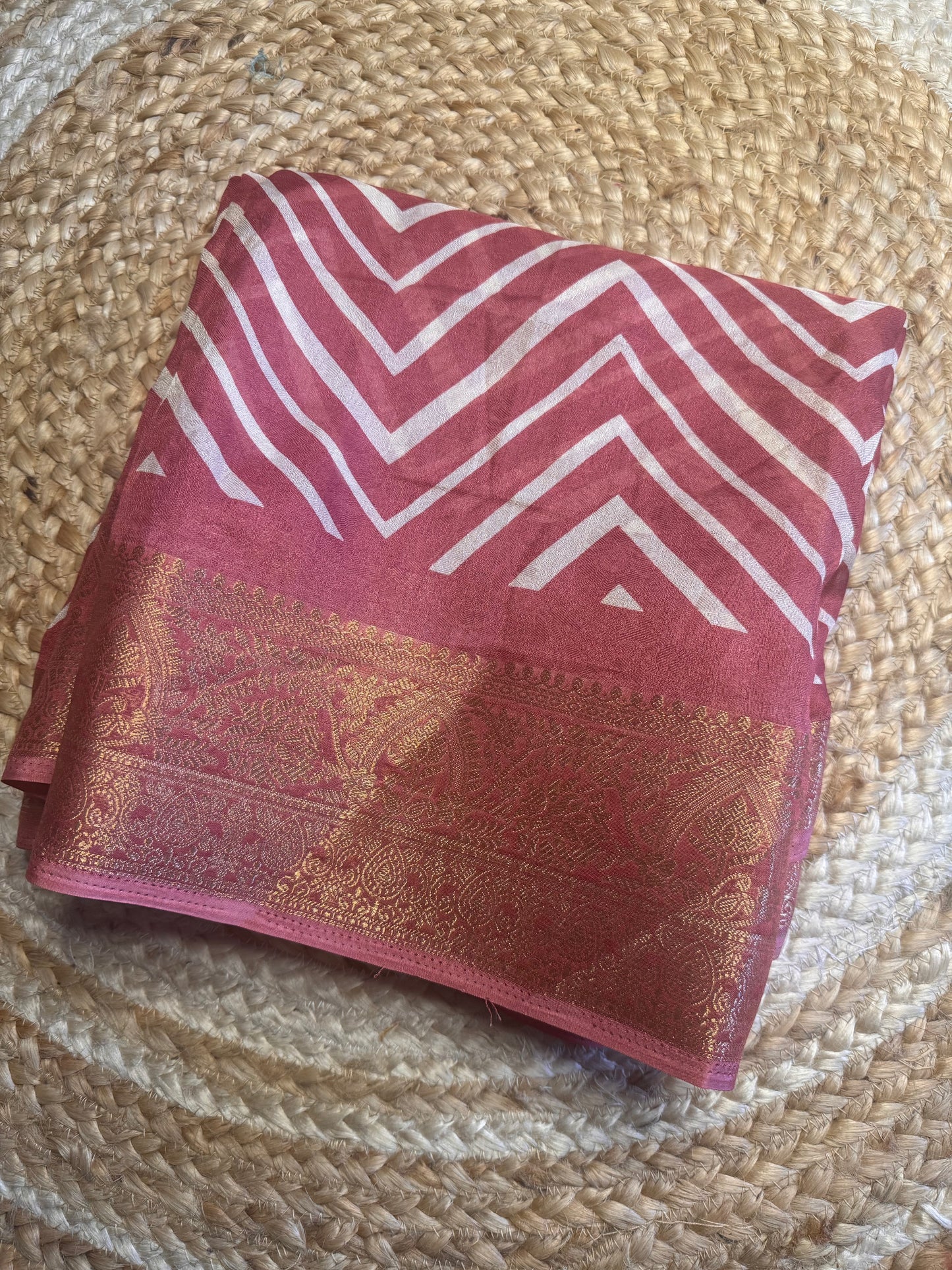 Semi Georgette Saree