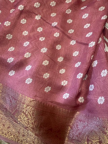 Semi Georgette Saree