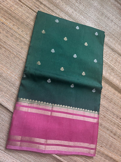 Hasiru Vintage Viscose Saree
