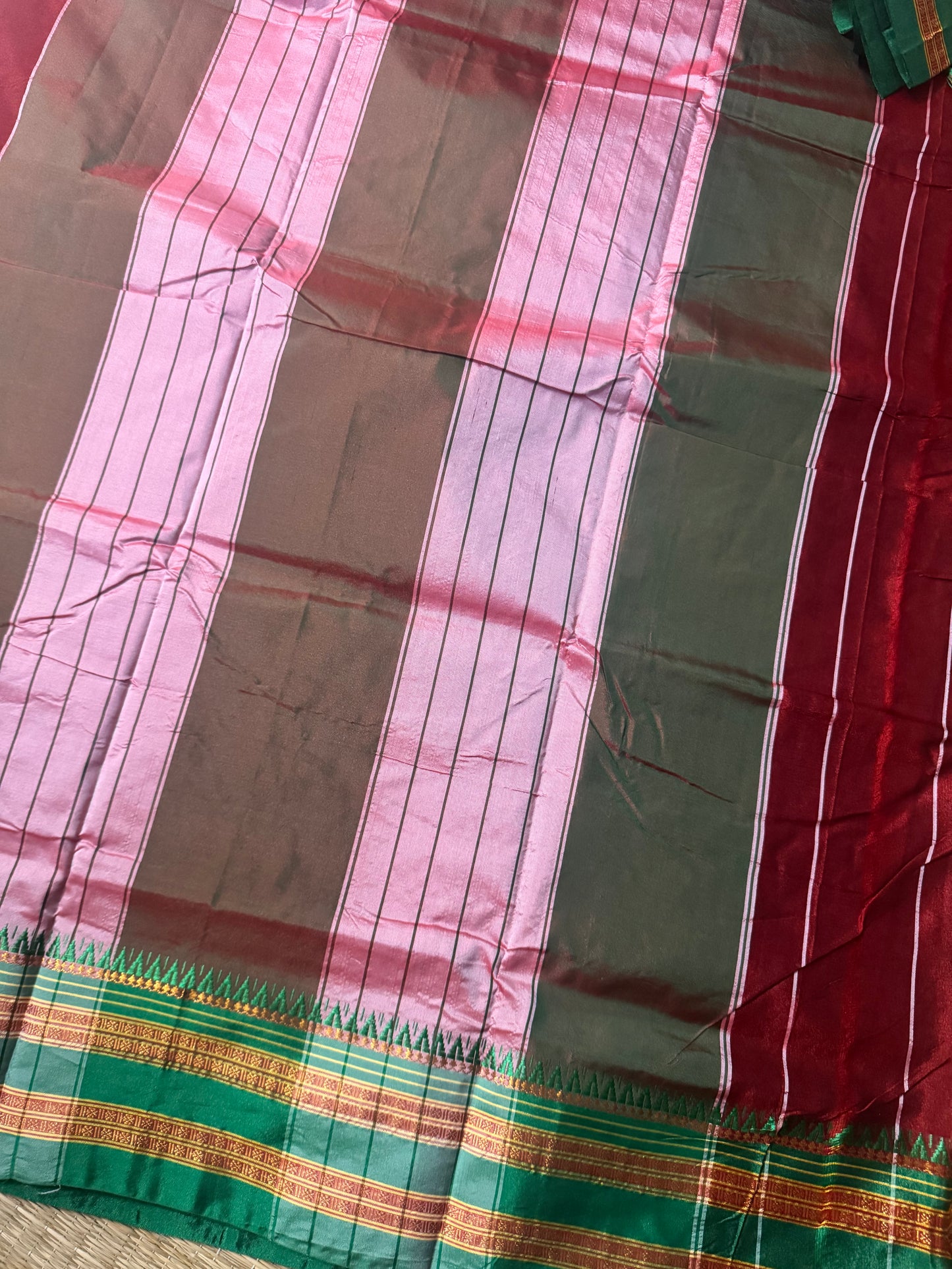 Viscose ilkal Cotton Saree