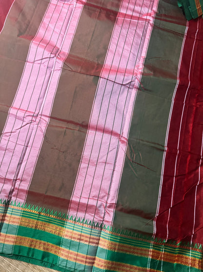 Viscose ilkal Cotton Saree