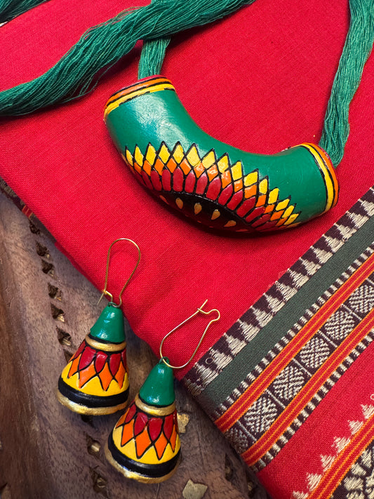 Terracotta Jewellery Set (2602)