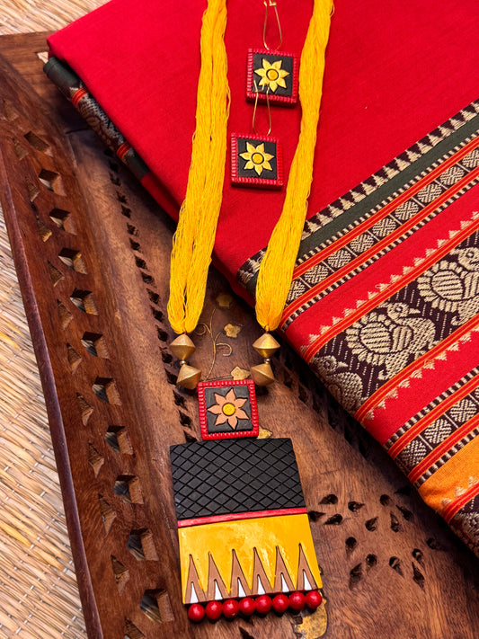 Terracotta Jewellery Set (2604)