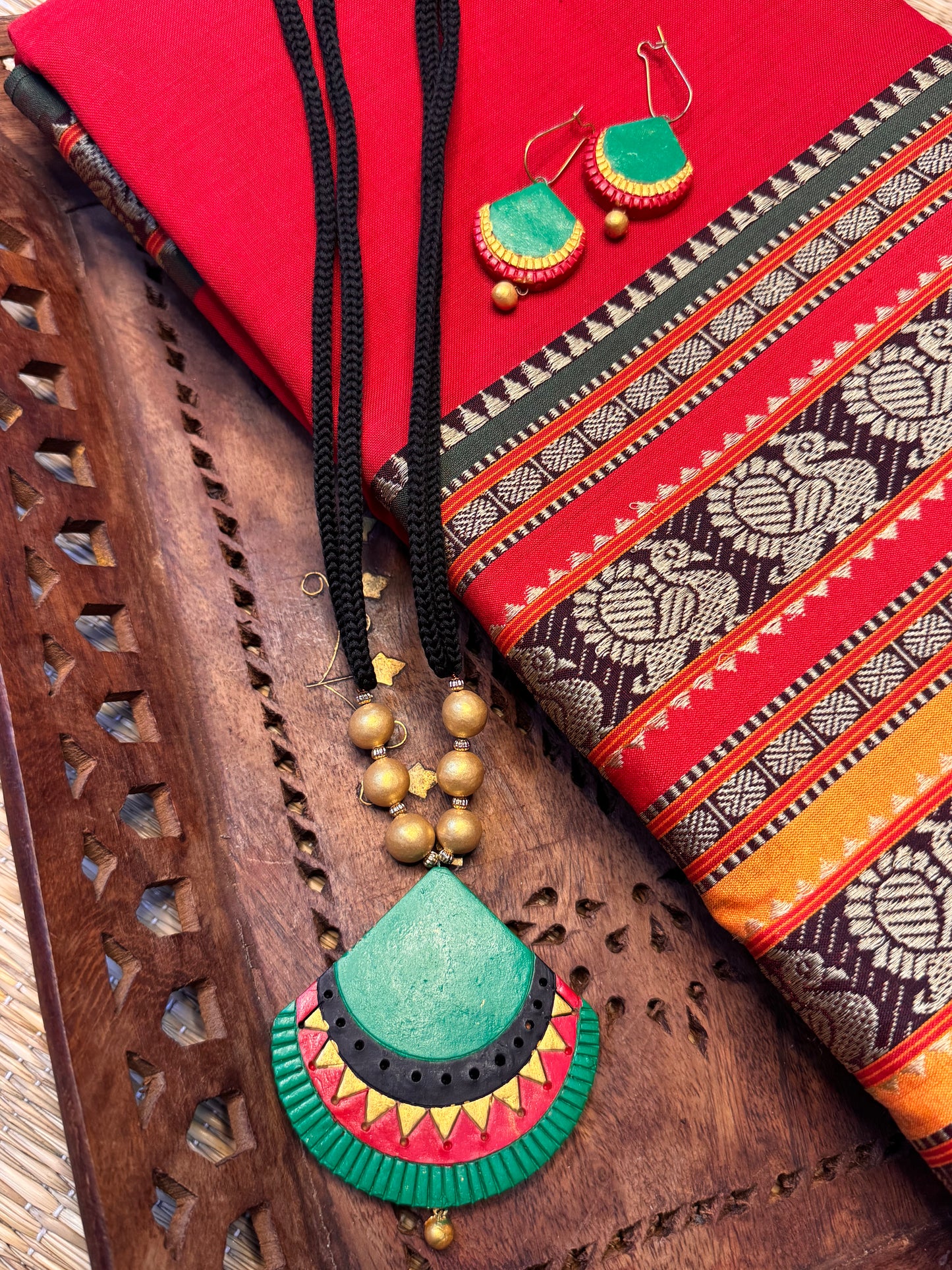 Terracotta Jewellery Set (2605)