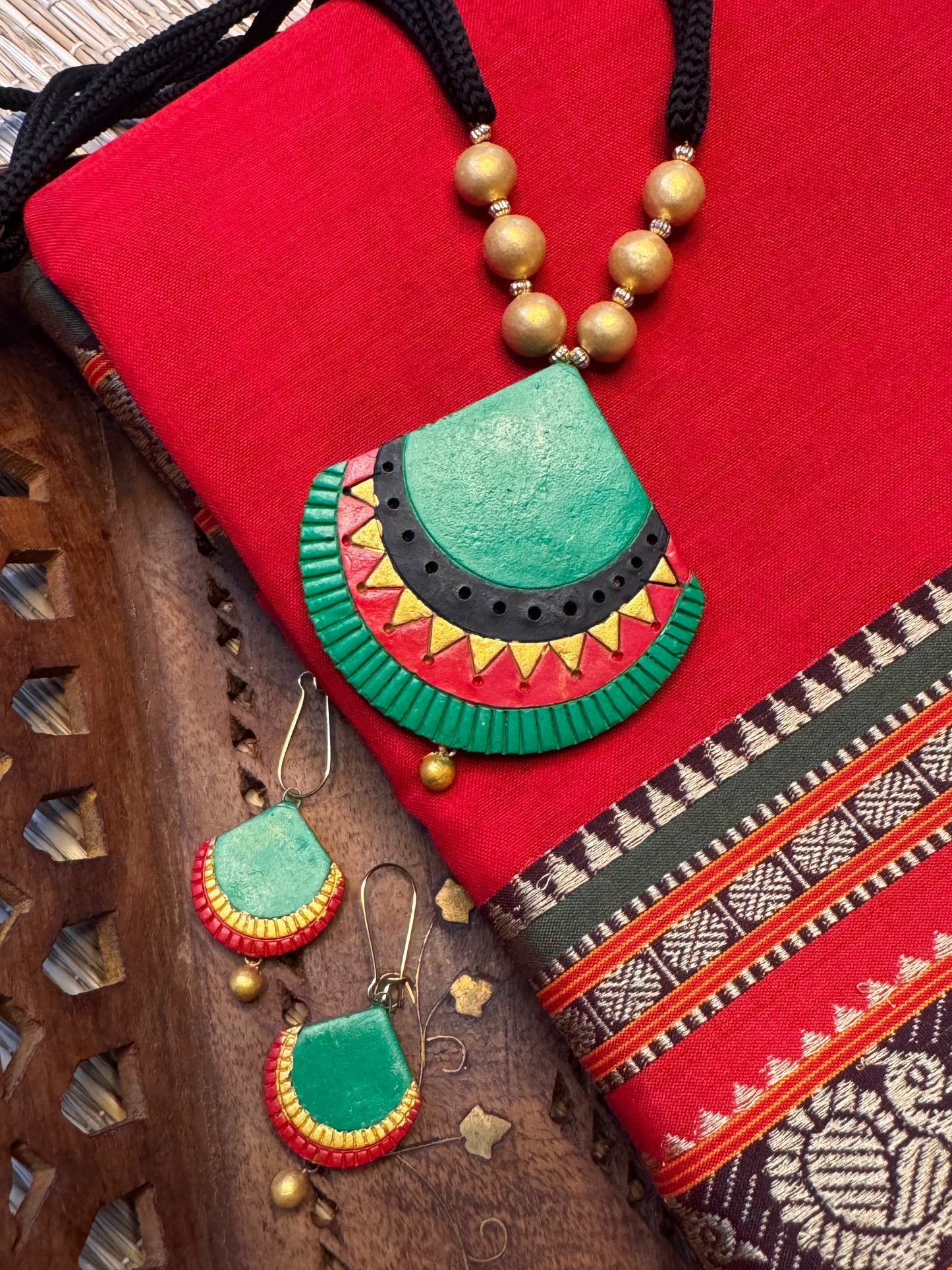 Terracotta Jewellery Set (2605)