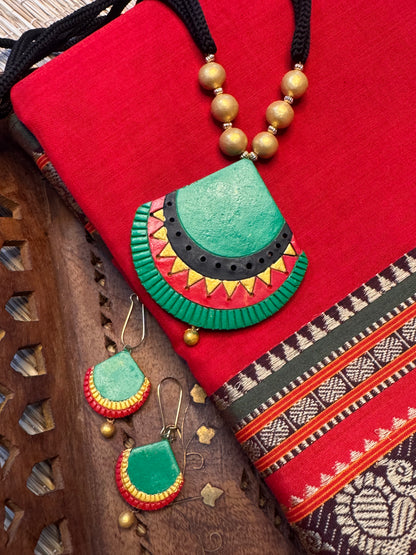 Terracotta Jewellery Set (2605)
