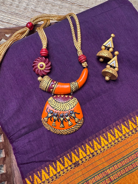 Terracotta Jewellery Set (2613)