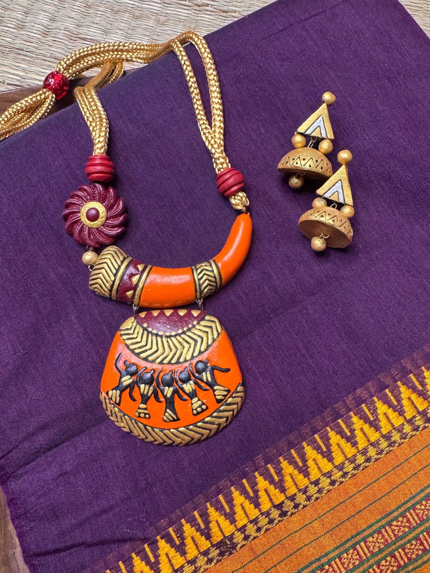 Terracotta Jewellery Set (2613)