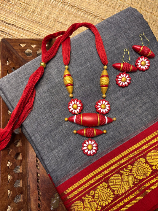Terracotta Jewellery Set (2615)