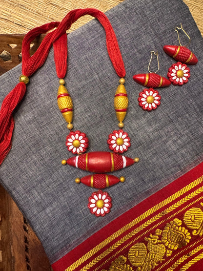 Terracotta Jewellery Set (2615)
