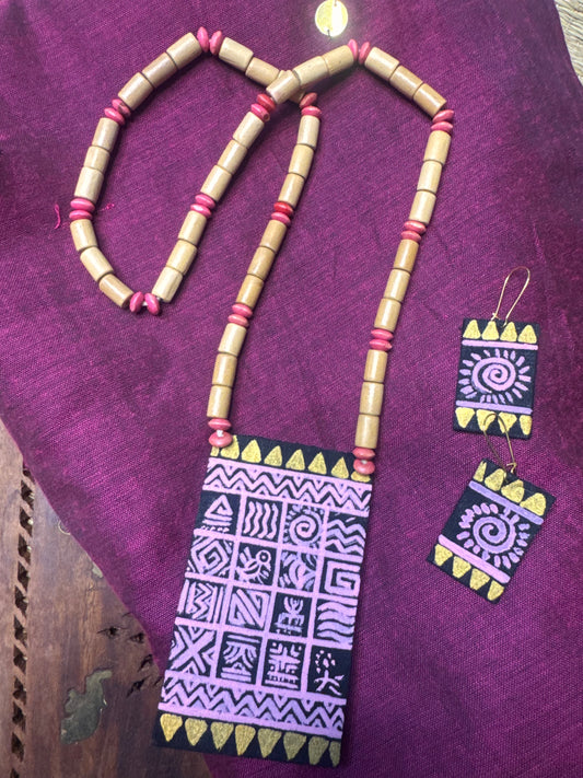 Hand Painted Thread Jewellery (T2609)