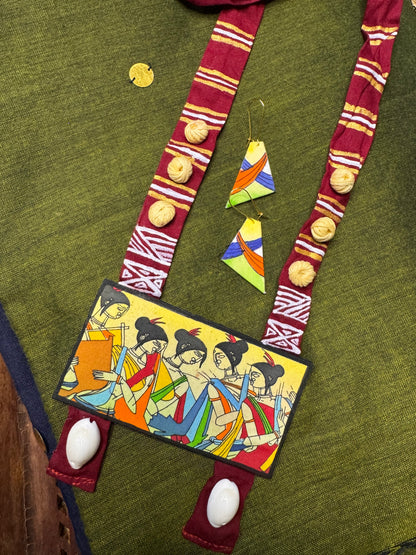 Hand Painted Thread Jewellery (T2613)