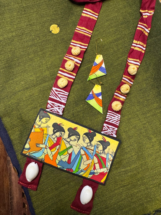 Hand Painted Thread Jewellery (T2613)