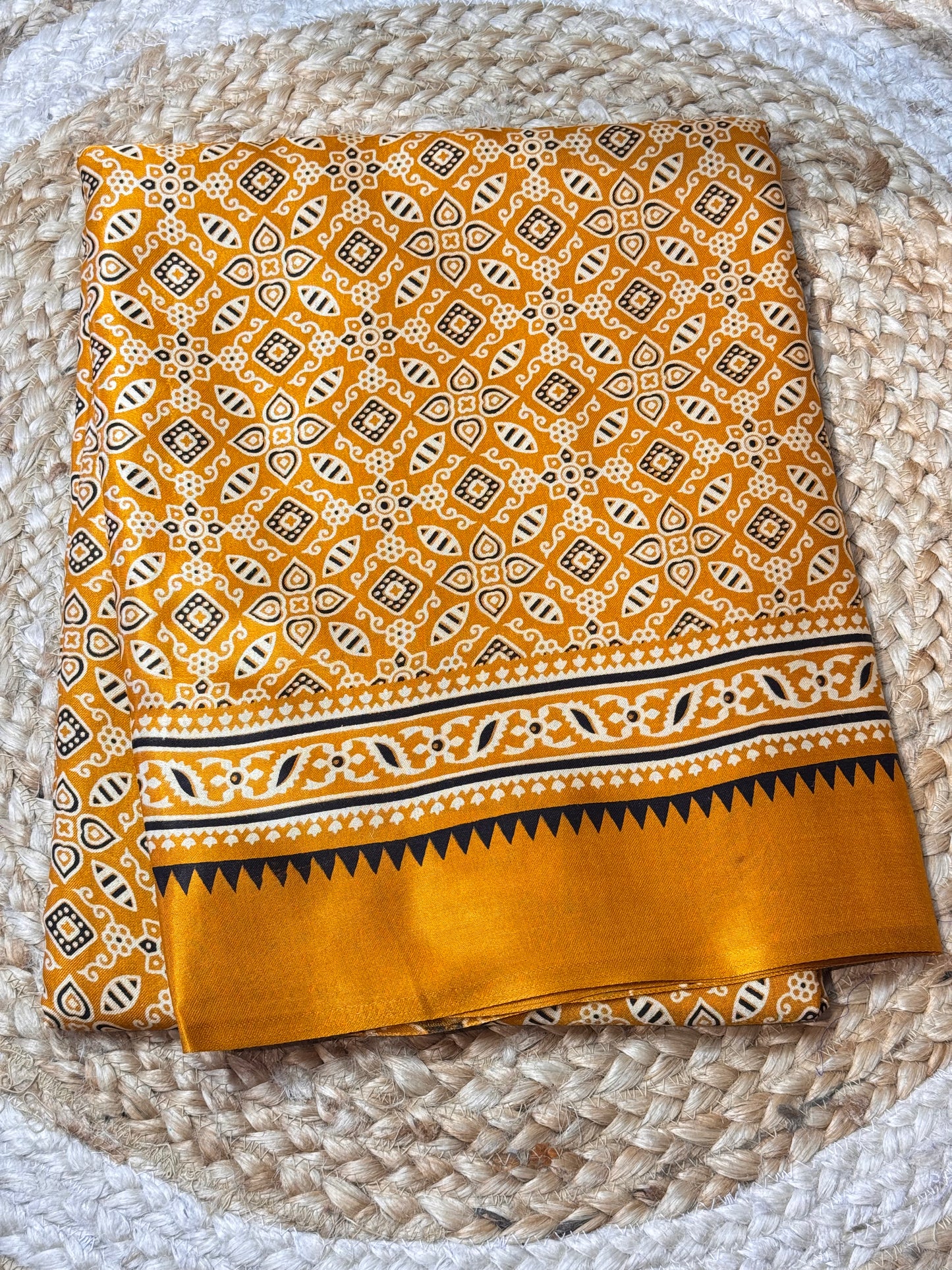 Yellow Modal Silk