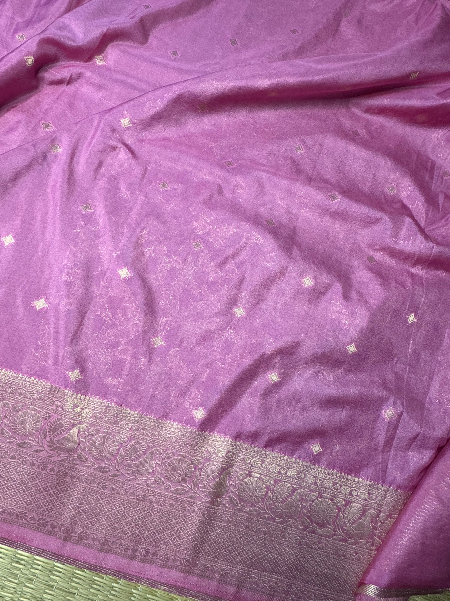 Rani Pink Jaal Pattern Soft Georgette