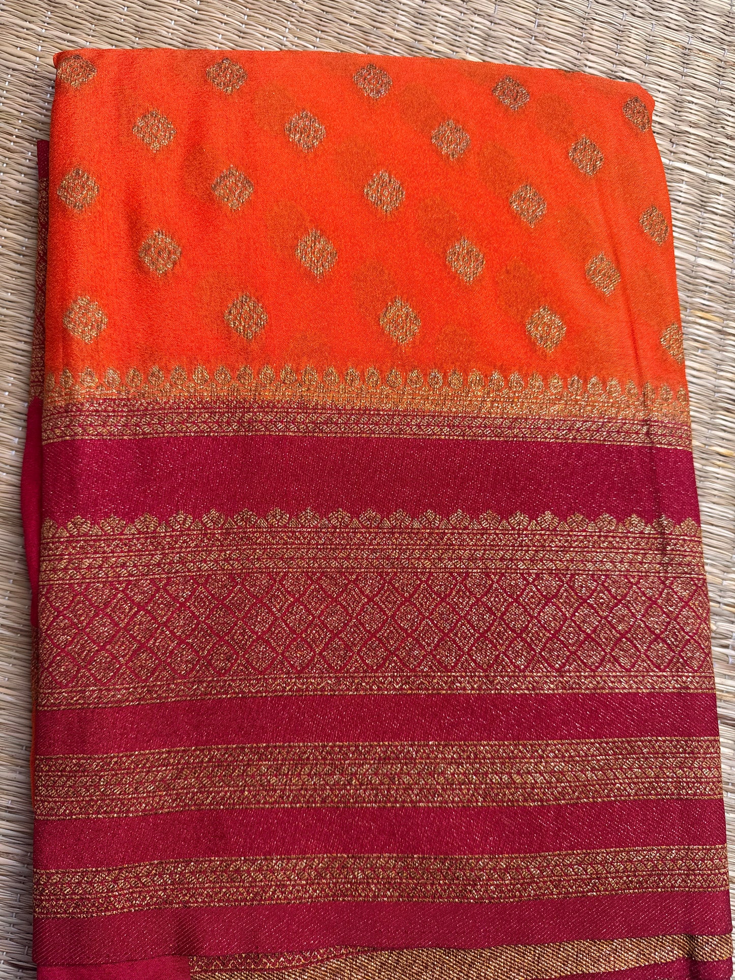 Khaddi Georgette Saree