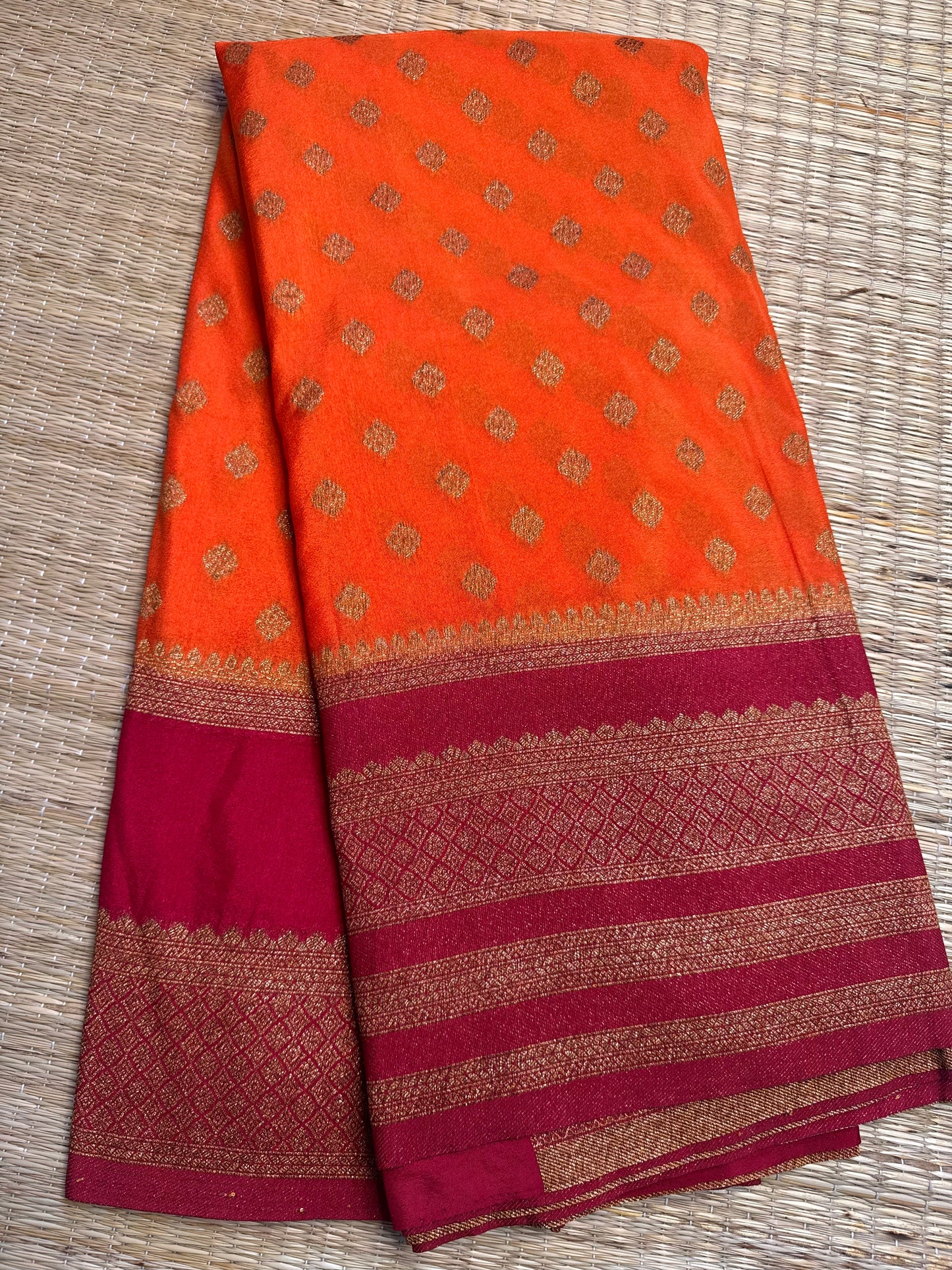 Khaddi Georgette Saree
