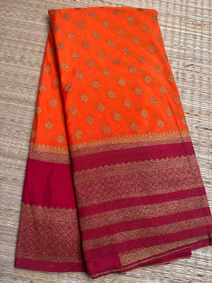 Khaddi Georgette Saree