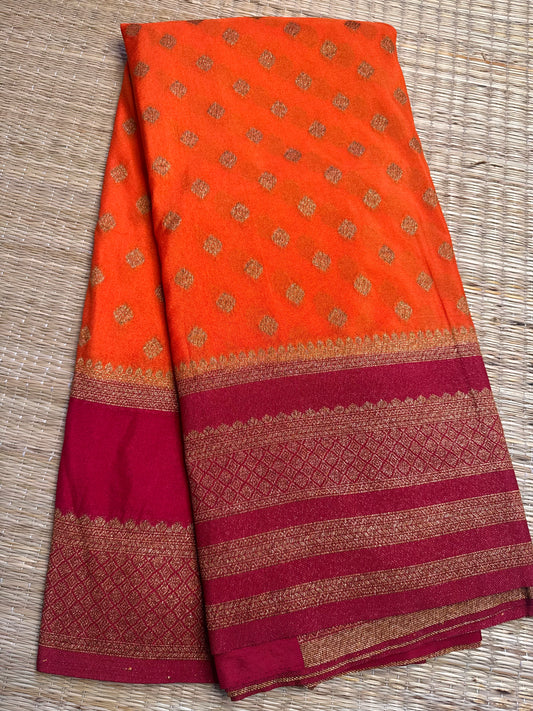 Khaddi Georgette Saree