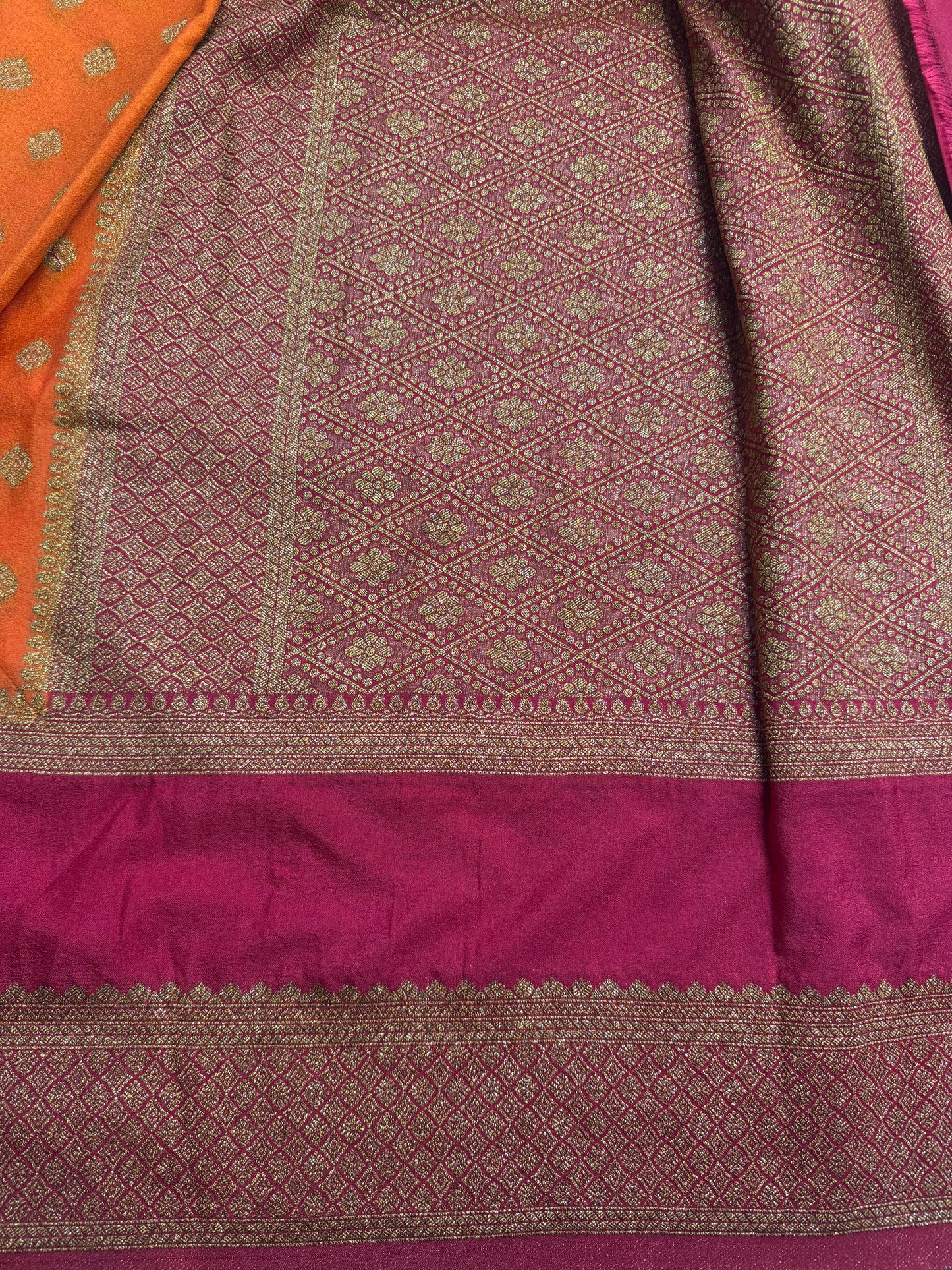 Khaddi Georgette Saree