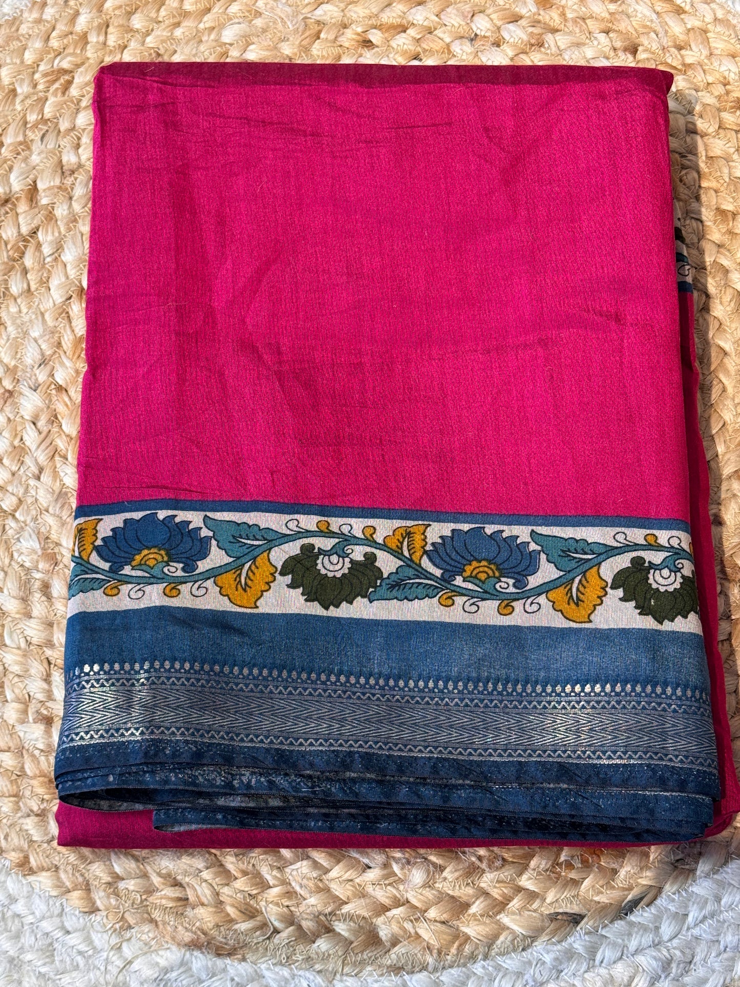 Viscose Cotton in Pink
