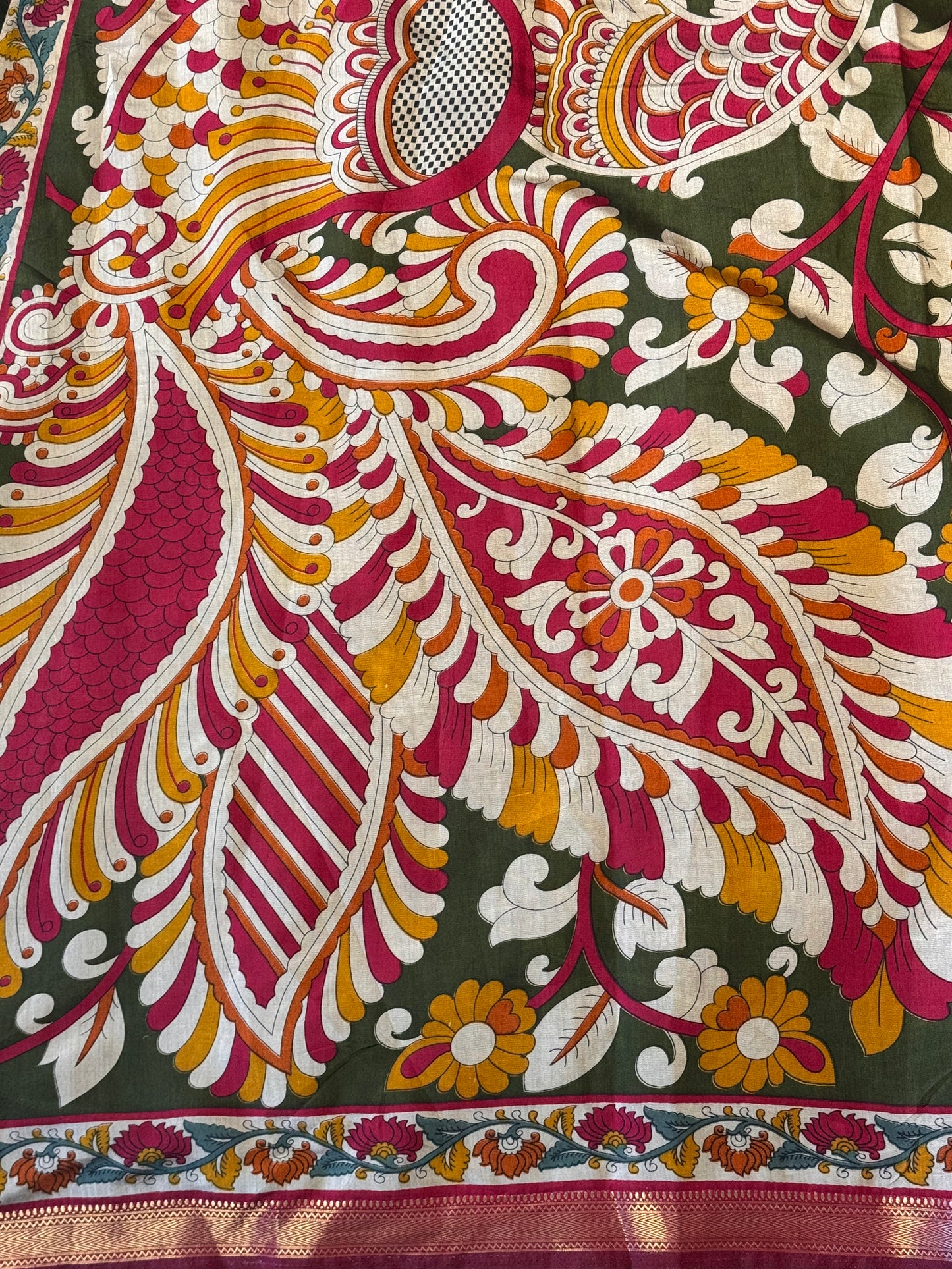 Viscose Cotton in Green