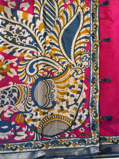 Viscose Cotton in Pink