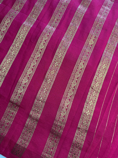 Pink Chariot Semi Crepe