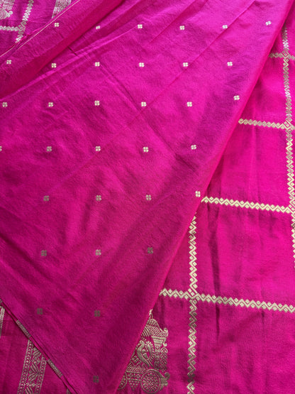 Pink Chariot Semi Crepe