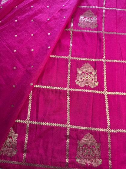 Pink Chariot Semi Crepe