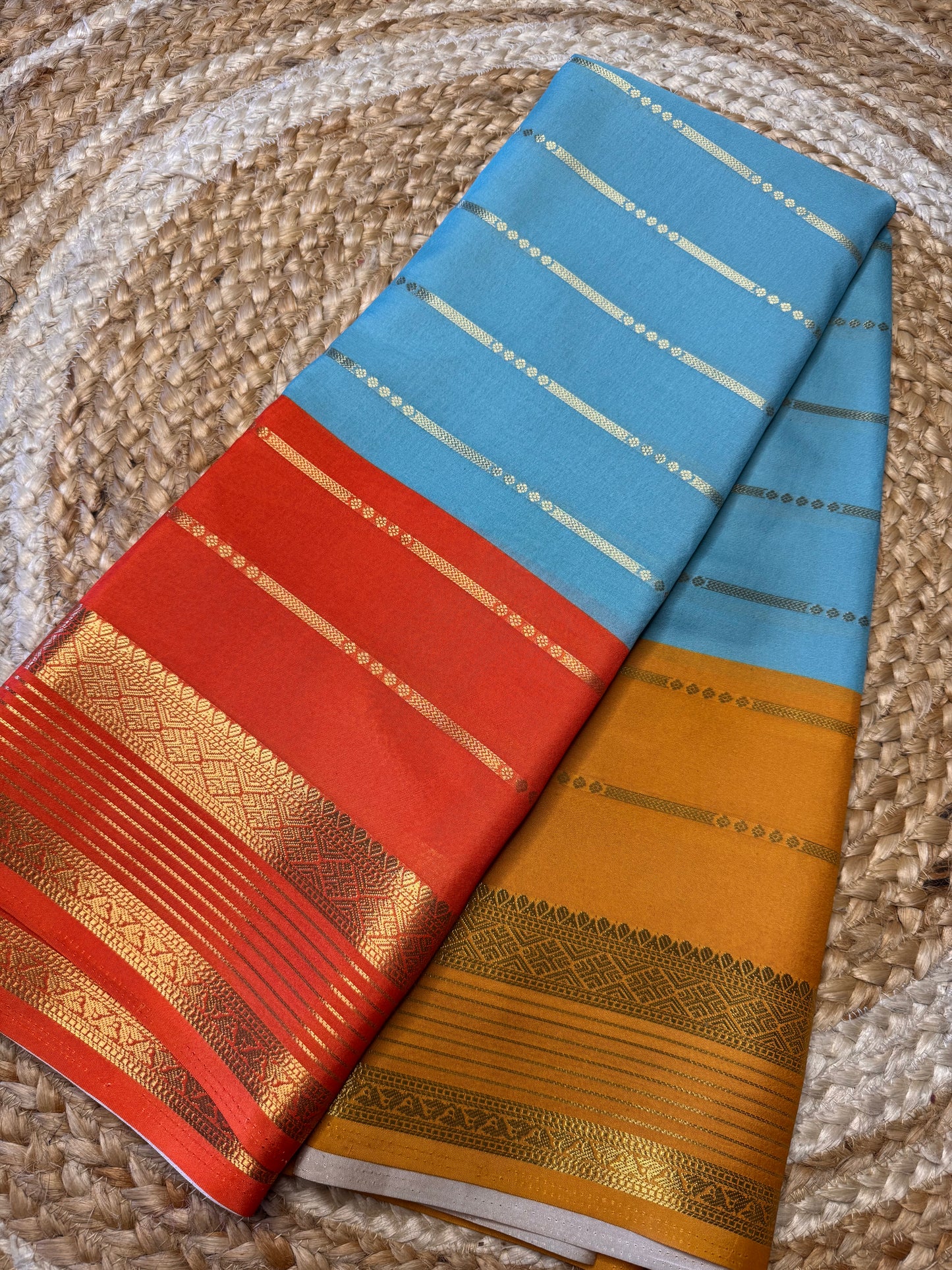 3d Semi Mysore Silk